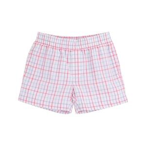 Plaid Pink and Blue Shorts